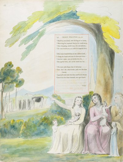 Élégie écrite dans un cimetière de campagne, design 114 de 
